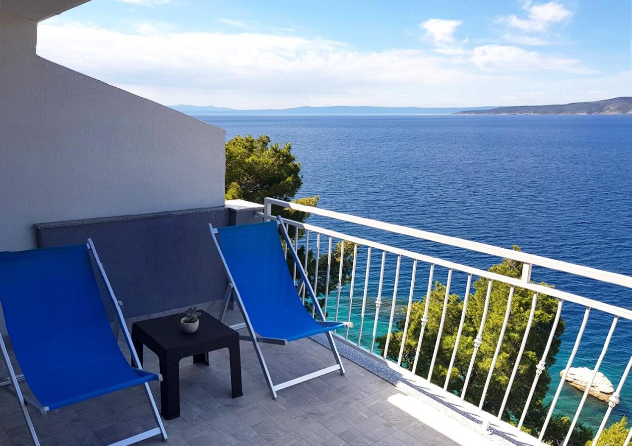 Villa Skalinada With Sea View Brela Kültér fotó