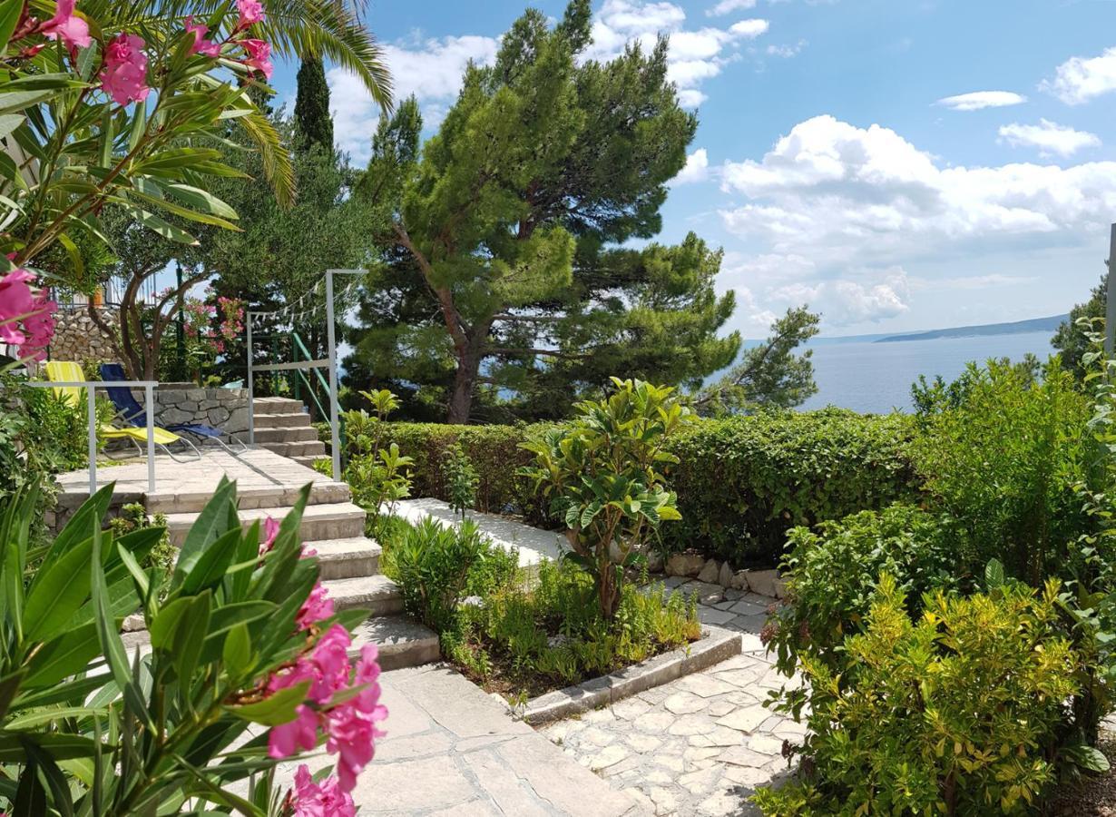 Villa Skalinada With Sea View Brela Kültér fotó
