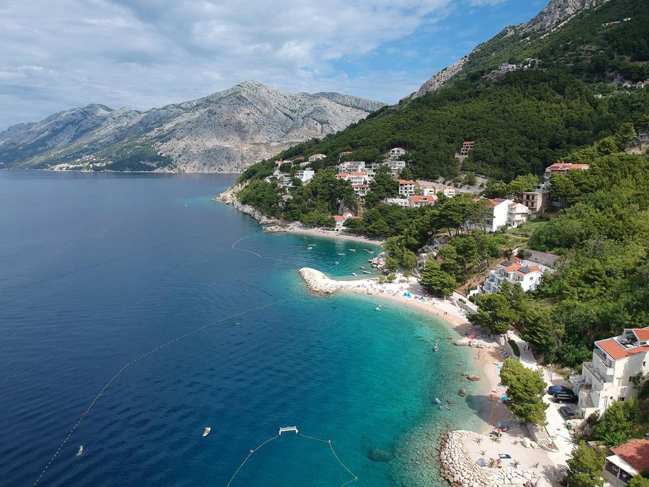 Villa Skalinada With Sea View Brela Kültér fotó