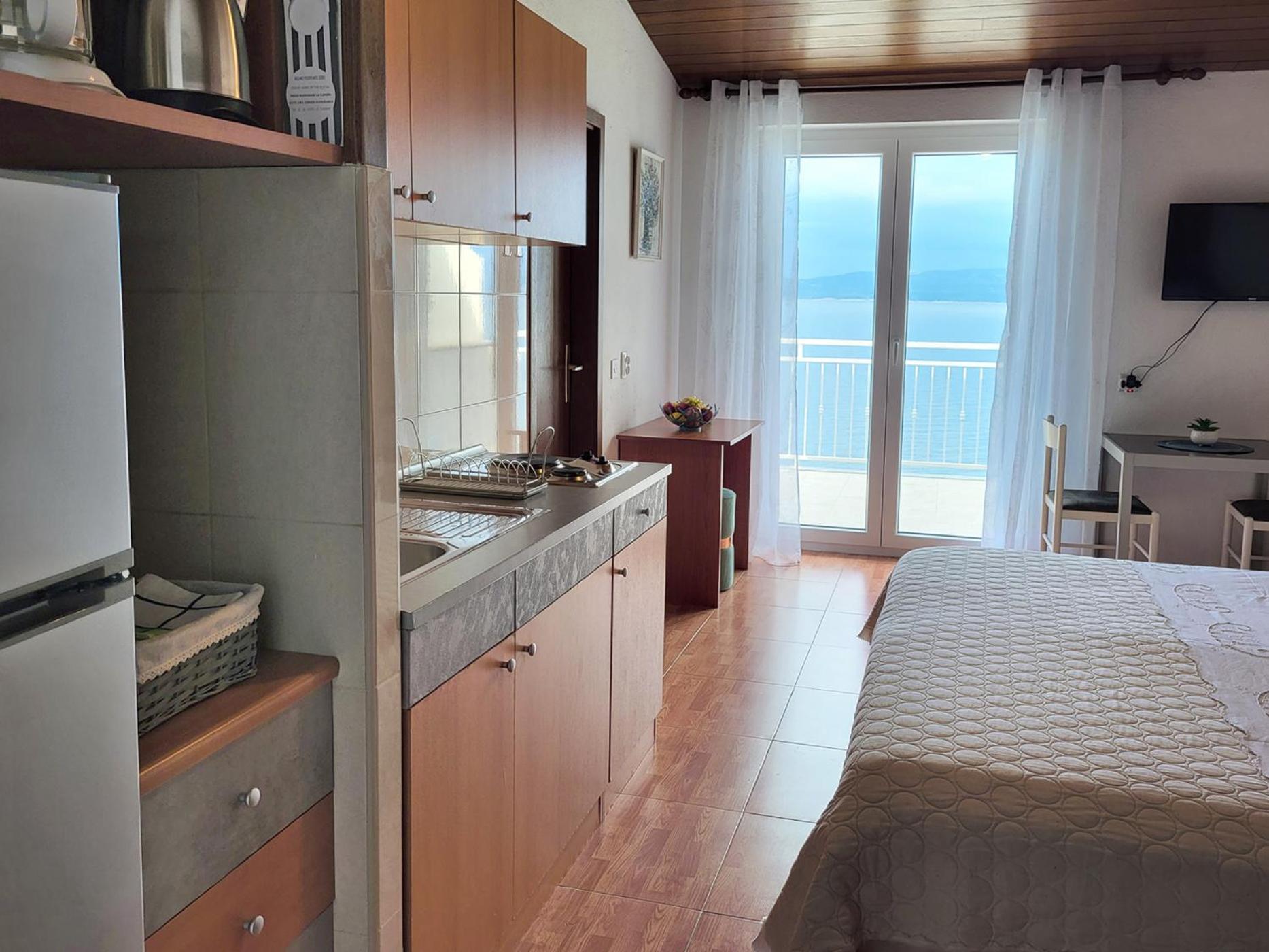 Villa Skalinada With Sea View Brela Szoba fotó