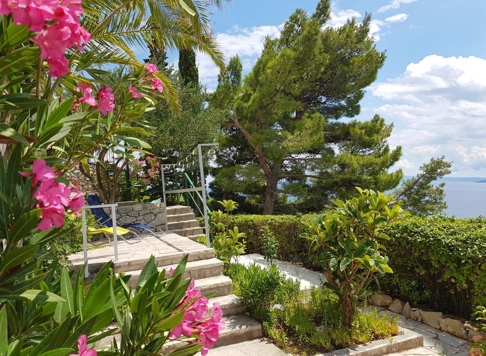 Villa Skalinada With Sea View Brela Szoba fotó