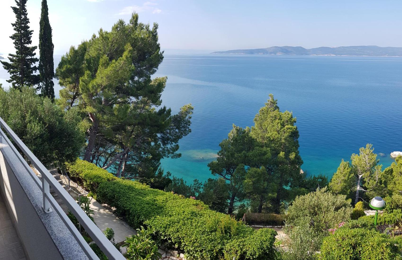 Villa Skalinada With Sea View Brela Szoba fotó