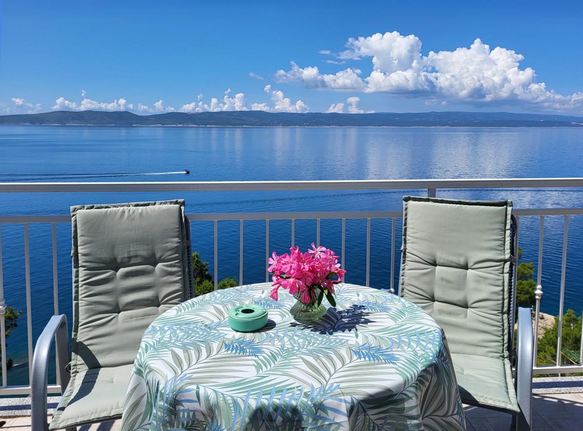 Villa Skalinada With Sea View Brela Szoba fotó