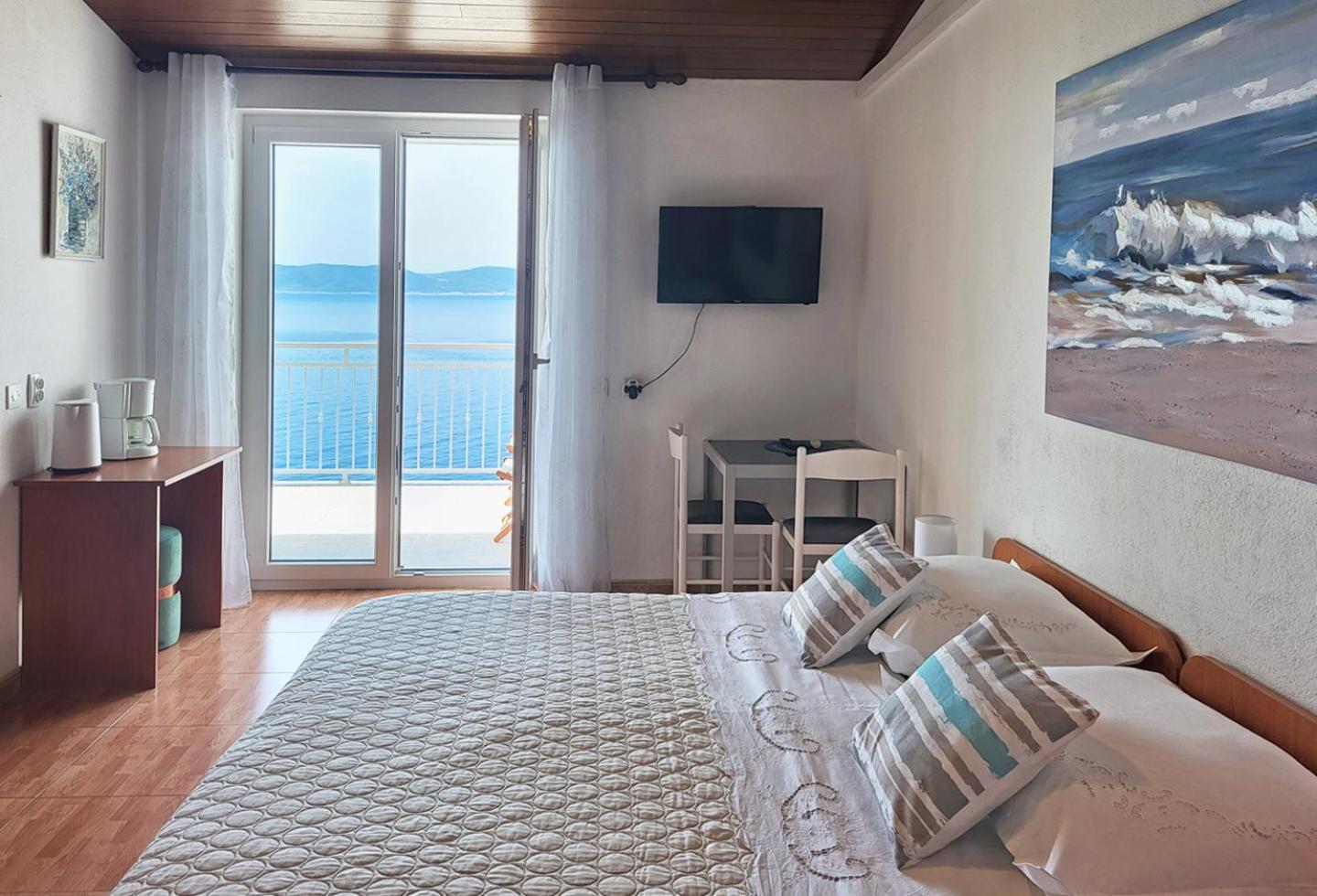 Villa Skalinada With Sea View Brela Szoba fotó